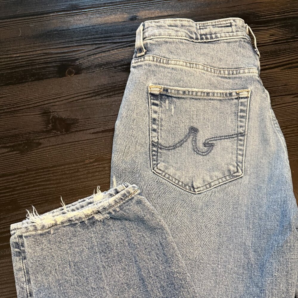 AG Saige High Rise Straight Leg Denim Women’s 30